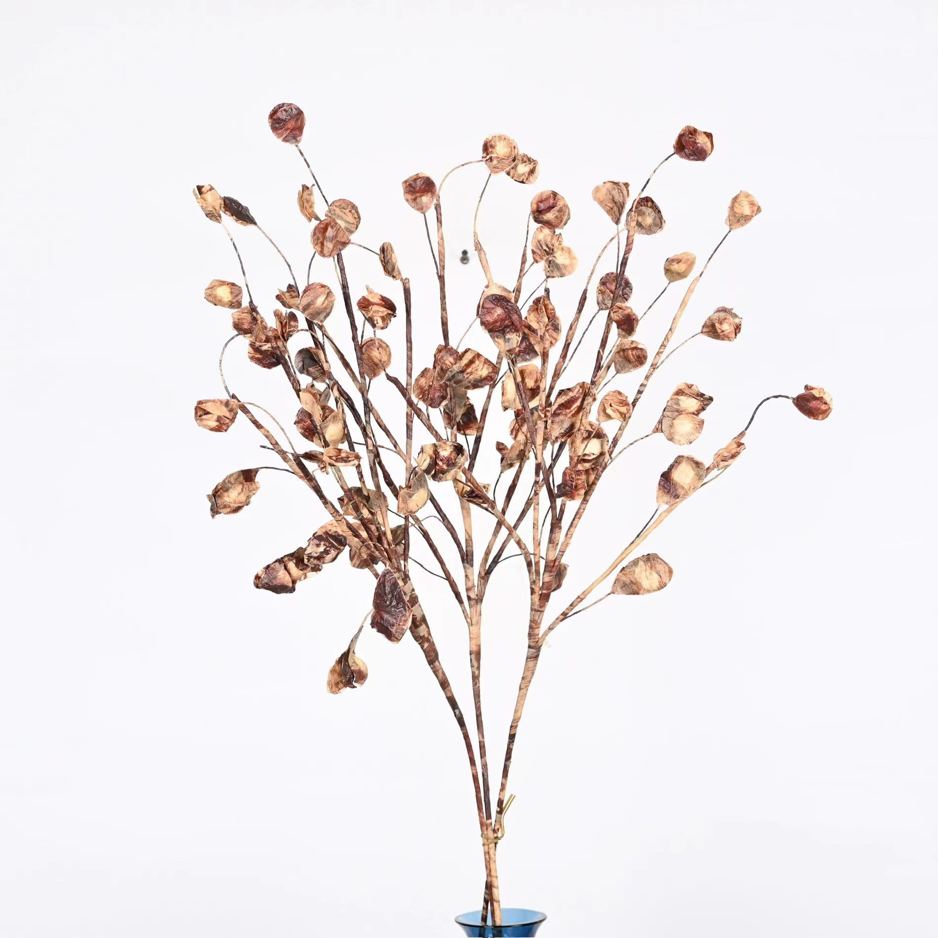 Primrue 31" H Artificial Fall Autumn Foliage Blossoms Cluster Bush Stem